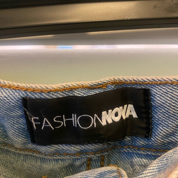 Rhinestone Wide Leg Jeans - Picture 11 of 11